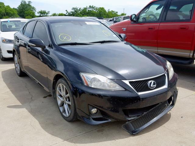 JTHBF5C22D5190229 - 2013 LEXUS IS 250 BLACK photo 1