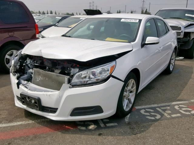1G11C5SA3DF180259 - 2013 CHEVROLET MALIBU 1LT WHITE photo 2