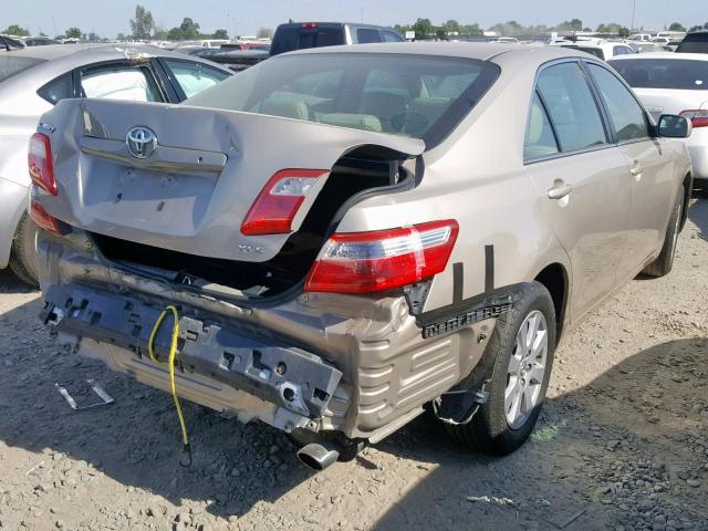 4T1BE46K67U624314 - 2007 TOYOTA CAMRY NEW BEIGE photo 4