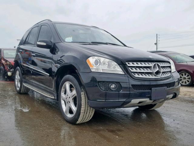 4JGBB86E98A384091 - 2008 MERCEDES-BENZ ML 350 BLACK photo 1