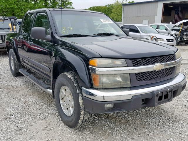 1GCDT136048194826 - 2004 CHEVROLET COLORADO BLACK photo 1