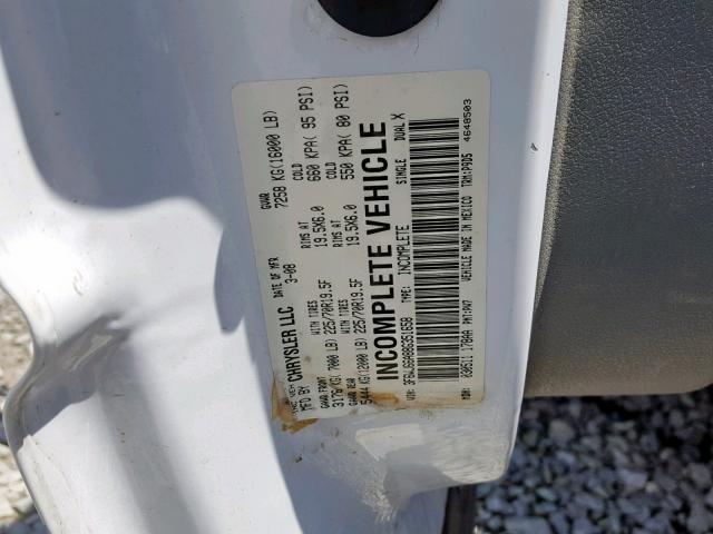 3F6WJ66A88G351658 - 2008 STERLING TRUCK BULLET WHITE photo 10