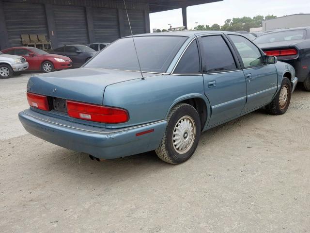 2G4WB52K6T1448554 - 1996 BUICK REGAL CUST GREEN photo 4