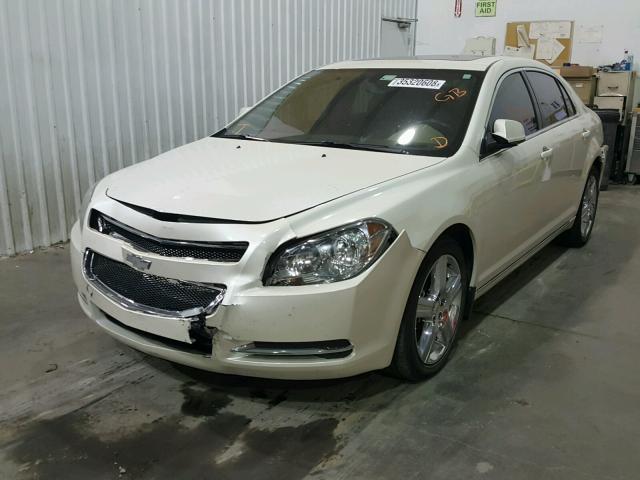 1G1ZD5E79BF106860 - 2011 CHEVROLET MALIBU 2LT WHITE photo 2