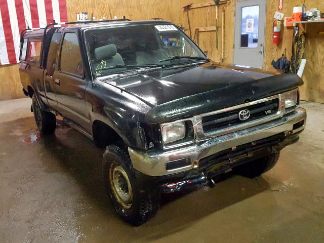 JT4VN13GXR5137159 - 1994 TOYOTA PICKUP 1/2 BLACK photo 1