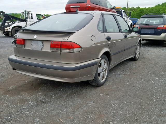 YS3DF55K222033752 - 2002 SAAB 9-3 SE TAN photo 4