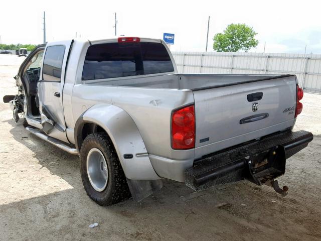 3D7ML49A78G144136 - 2008 DODGE RAM 3500 SILVER photo 3