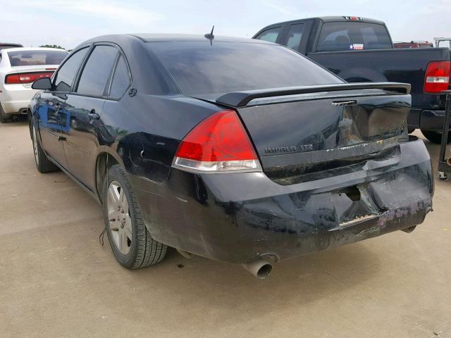 2G1WU581269131575 - 2006 CHEVROLET IMPALA LTZ BLACK photo 3