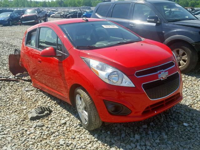 KL8CB6S92EC543225 - 2014 CHEVROLET SPARK LS RED photo 1