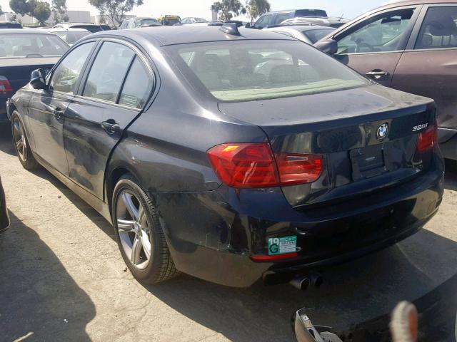 WBA3C1C58EK107694 - 2014 BMW 328 I SULE BLACK photo 3