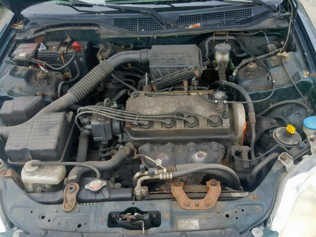 2HGEJ6614YH593974 - 2000 HONDA CIVIC BASE Yaşıl foto 7
