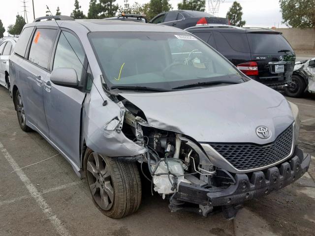 5TDXK3DC2BS147970 - 2011 TOYOTA SIENNA SPO GRAY photo 1