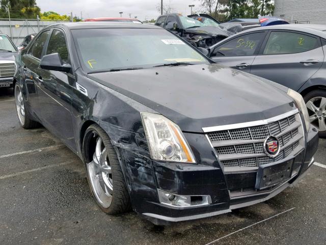 1G6DV57V780168010 - 2008 CADILLAC CTS HI FEA BLACK photo 1