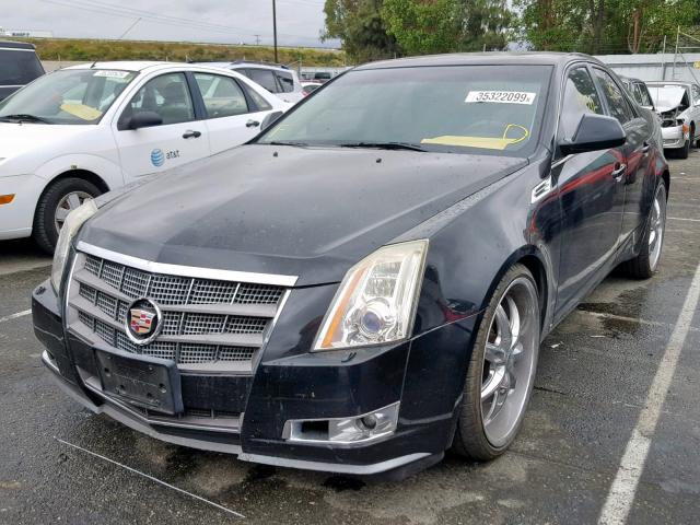 1G6DV57V780168010 - 2008 CADILLAC CTS HI FEA BLACK photo 2