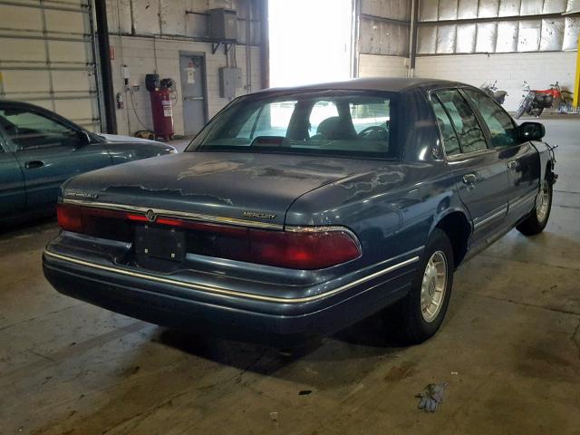 2MELM75W9TX627467 - 1996 MERCURY GRAND MARQ BLUE photo 4