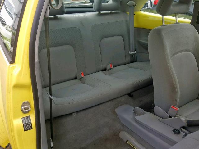 3VWCC21C1XM419696 - 1999 VOLKSWAGEN NEW BEETLE Sarı foto 6
