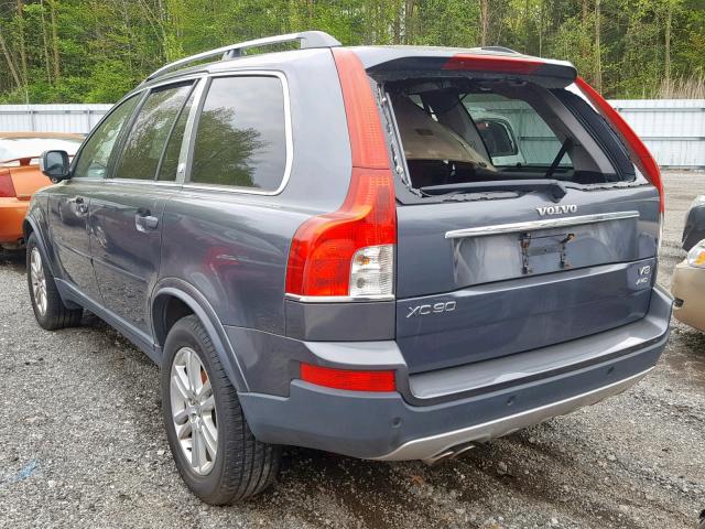 YV4CZ852081460564 - 2008 VOLVO XC90 V8 GRAY photo 3