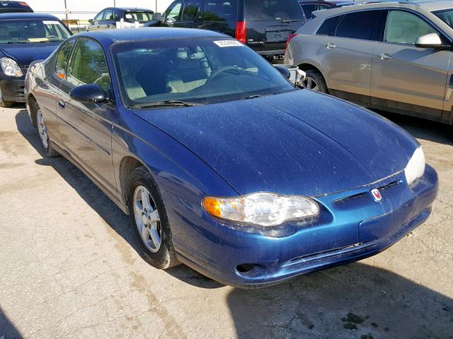 2G1WW12E639357533 - 2003 CHEVROLET MONTE CARL 蓝色 照片 1