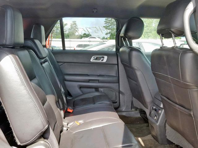 1FM5K8F89DGA80368 - 2013 FORD EXPLORER L GRAY photo 6