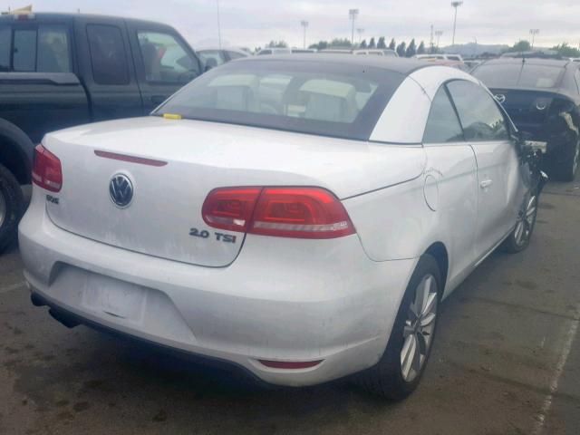 WVWBW8AH0GV001091 - 2016 VOLKSWAGEN EOS KOMFOR WHITE photo 4