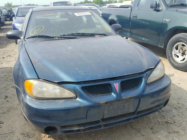 1G2NF52E13M540680 - 2003 PONTIAC GRAND AM S GREEN photo 9