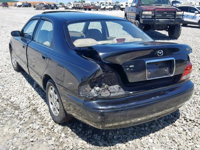 1YVGF22C8X5839255 - 1999 MAZDA 626 ES BLACK photo 3