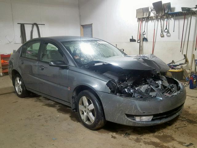 1G8AL55F17Z183480 - 2007 SATURN ION LEVEL GRAY photo 1