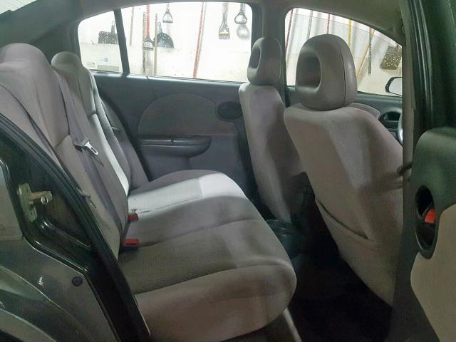 1G8AL55F17Z183480 - 2007 SATURN ION LEVEL GRAY photo 6