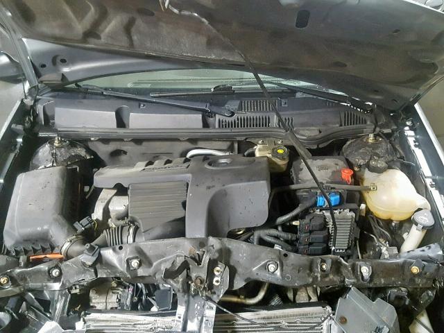 1G8AL55F17Z183480 - 2007 SATURN ION LEVEL GRAY photo 7