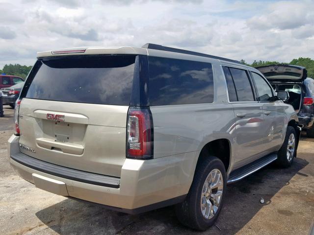 1GKS1GKC4FR538473 - 2015 GMC YUKON XL C GOLD photo 4