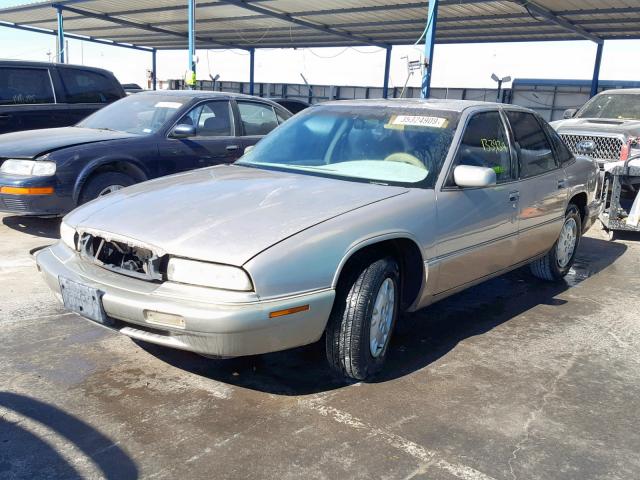 2G4WD52K7T1457984 - 1996 BUICK REGAL LIMI TAN photo 2