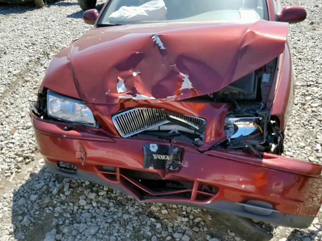 YV1TS92D331311653 - 2003 VOLVO S80 RED photo 7