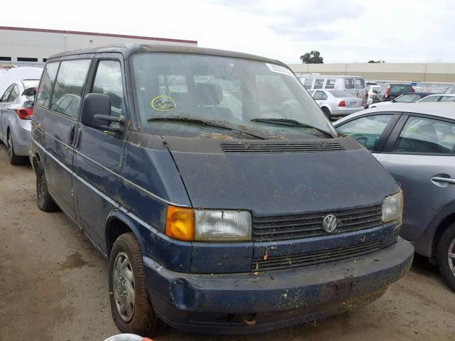 WV2KD0704PH021322 - 1993 VOLKSWAGEN EUROVAN GL BLUE photo 1