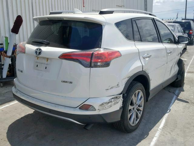 2T3YFREV9HW327207 - 2017 TOYOTA RAV4 LIMIT WHITE photo 4