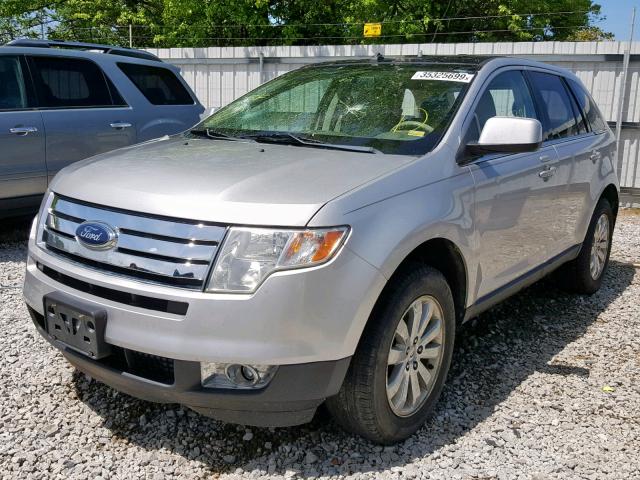 2FMDK49C59BB00974 - 2009 FORD EDGE LIMIT SILVER photo 2