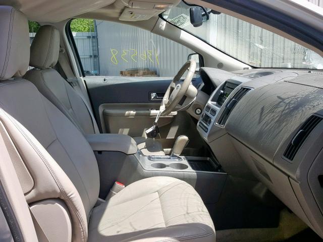 2FMDK49C59BB00974 - 2009 FORD EDGE LIMIT SILVER photo 5