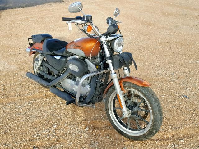 1HD4CR218EC402615 - 2014 HARLEY-DAVIDSON XL883 SUPE ORANGE photo 1