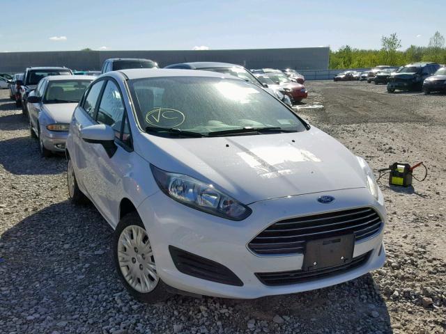 3FADP4TJ8FM210737 - 2015 FORD FIESTA S WHITE photo 1