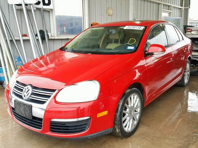 3VWRJ71KX9M037996 - 2009 VOLKSWAGEN JETTA WOLF RED photo 2