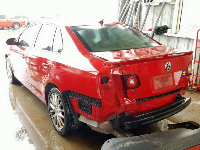 3VWRJ71KX9M037996 - 2009 VOLKSWAGEN JETTA WOLF RED photo 3