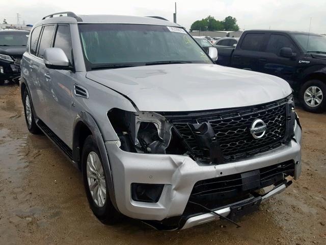 JN8AY2NC0H9502336 - 2017 NISSAN ARMADA SV SILVER photo 1