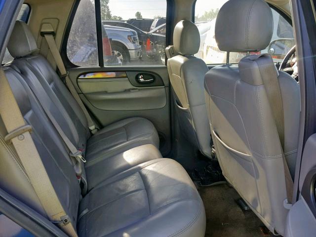 1GKDS13S052376938 - 2005 GMC ENVOY BLUE photo 6