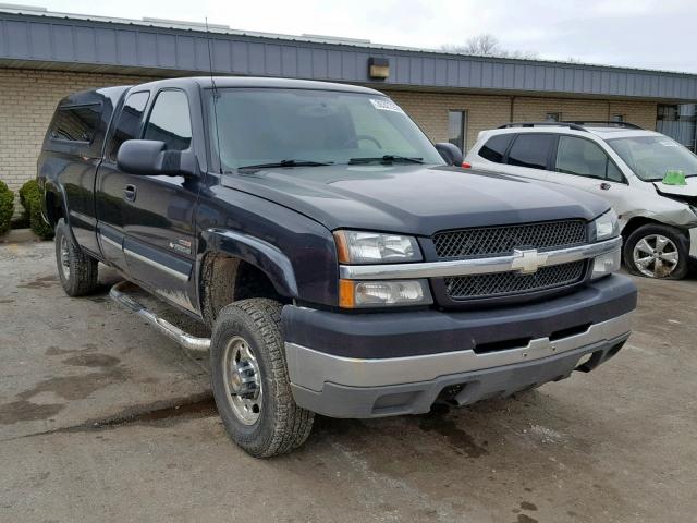 1GCHK29104E106462 - 2004 CHEVROLET SILVERADO CHARCOAL photo 1