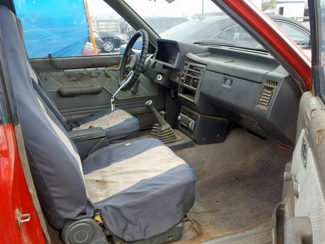 JM2UF6145K0798305 - 1989 MAZDA B2600 CAB RED photo 5