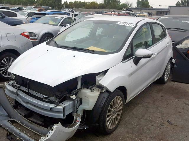 3FADP4FJ8FM150941 - 2015 FORD FIESTA TIT WHITE photo 2