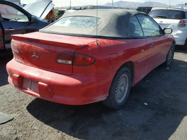 4G1JF32T5XB906274 - 1999 CHEVROLET CAVALIER Z RED photo 4