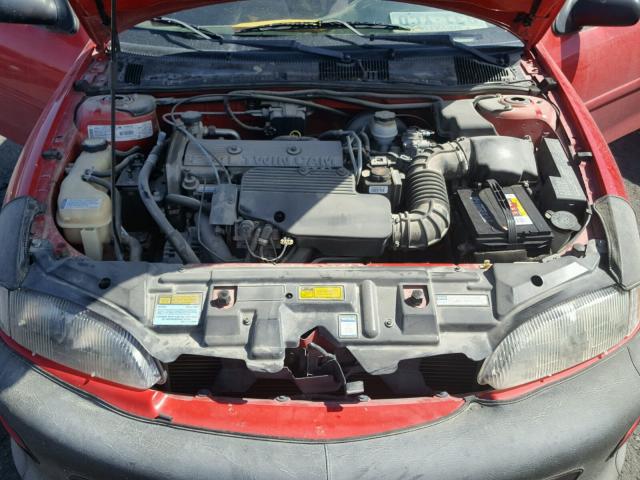 4G1JF32T5XB906274 - 1999 CHEVROLET CAVALIER Z RED photo 7