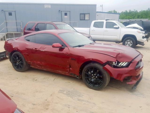 1FA6P8CF1H5270119 - 2017 FORD MUSTANG GT RED photo 9