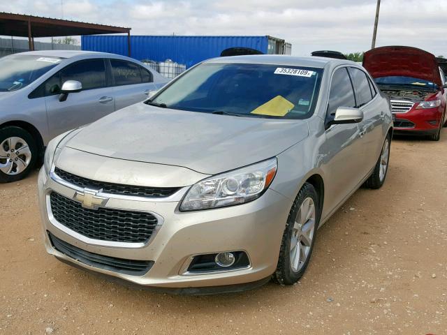 1G11H5SL7EF247207 - 2014 CHEVROLET MALIBU LTZ ბეჟი ფოტო 2