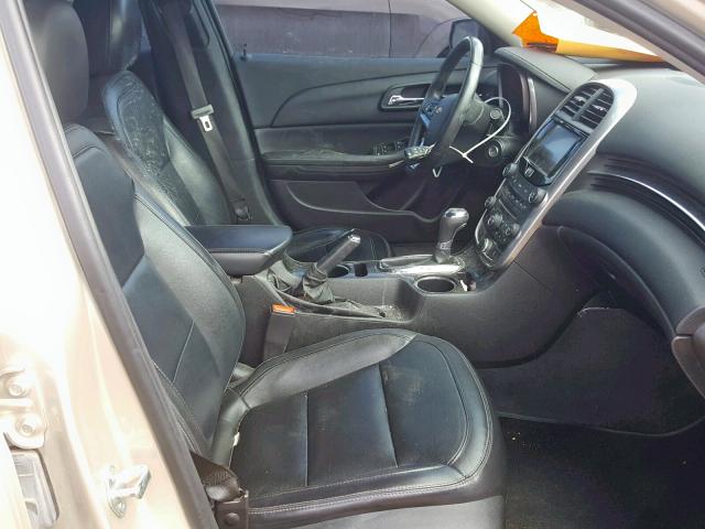 1G11H5SL7EF247207 - 2014 CHEVROLET MALIBU LTZ ბეჟი ფოტო 5